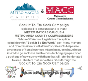 Sock for the Homeless